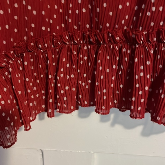 Flawed red polka dot dress by the fifth label xsmall - Picture 6 of 9